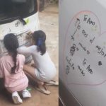 El tuning más tierno: niña decoró el auto de su papá